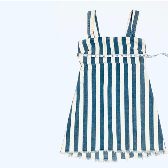 Show Me Your MuMu Chambray Striped Dress - Picture 5 of 8